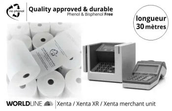 NPpaper label de Qualité | Terminal de Paiement Worldline Xenta