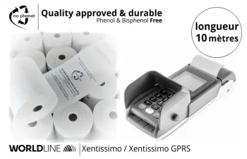 NPpaper label de Qualité | Terminal de Paiement Worldline Xentissimo