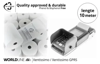NPpaper Kwaliteitslabel | Worldline Xentissimo Betaalterminal